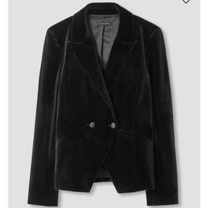Universal Standard velvet blazer